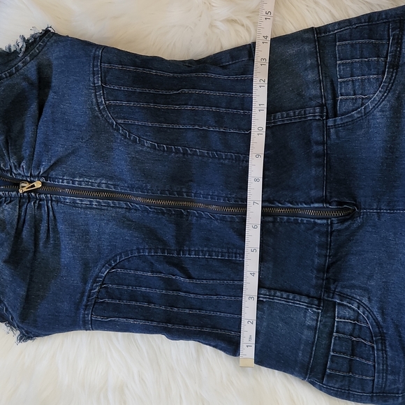 Denim Romper - Picture 5 of 5